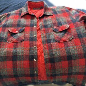 Men's Woodland Lined Flannel Shirt XL
